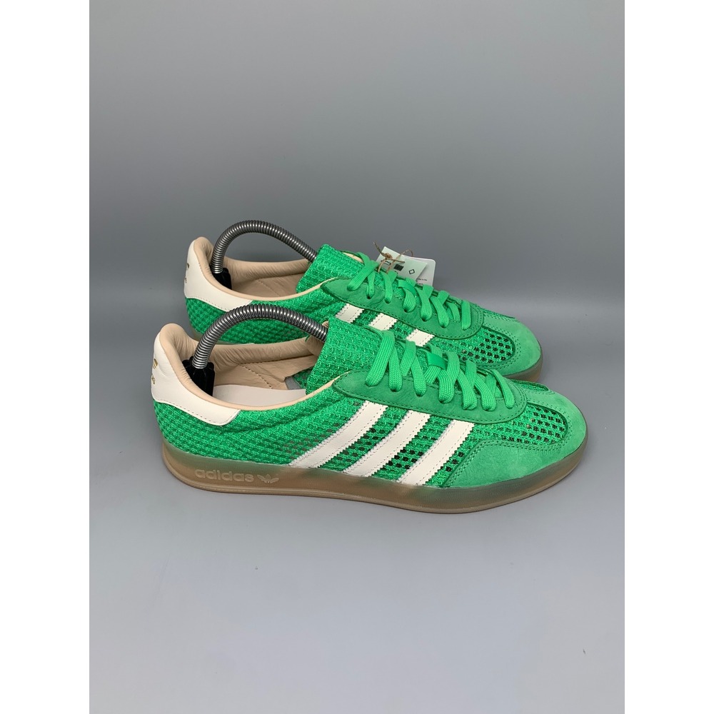 Adidas Gazelle Indoor Green Mesh Soccer Shoes JH5417 Men's Sz 9 NEW